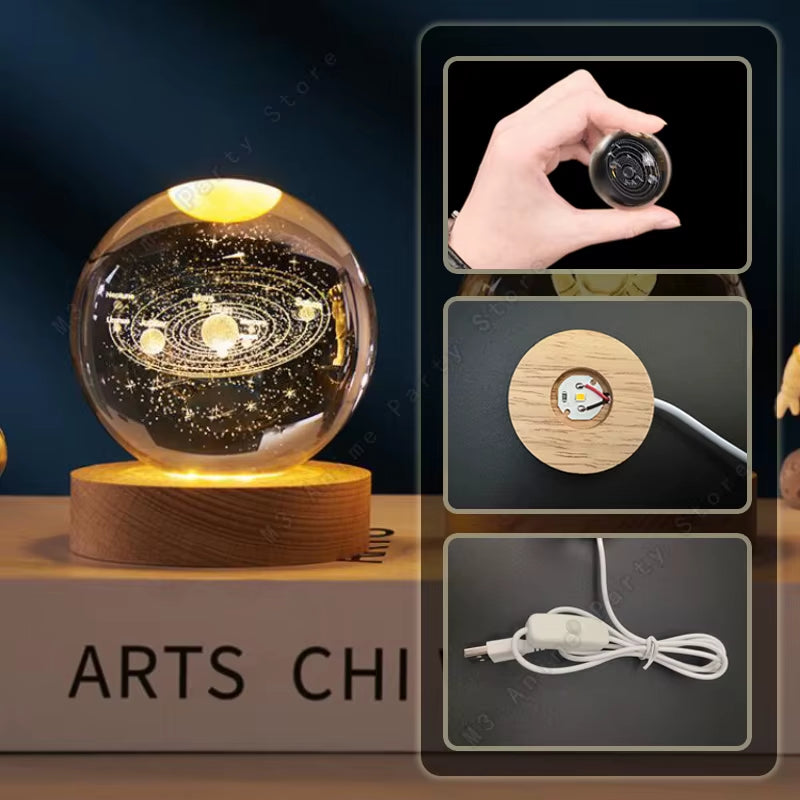 Enchanting Galaxy Night Light